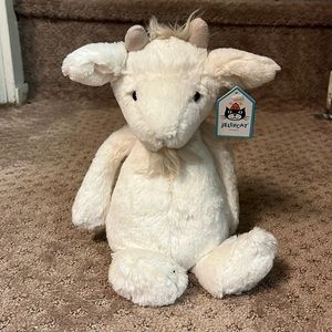 JellyCat “ Medium Bashful Billy Goat”